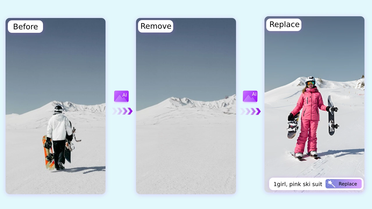 Remove or Replace Objects in Photos