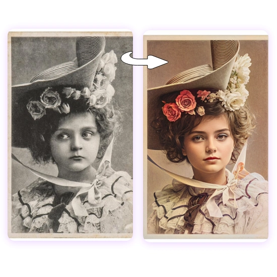 restoring old photo