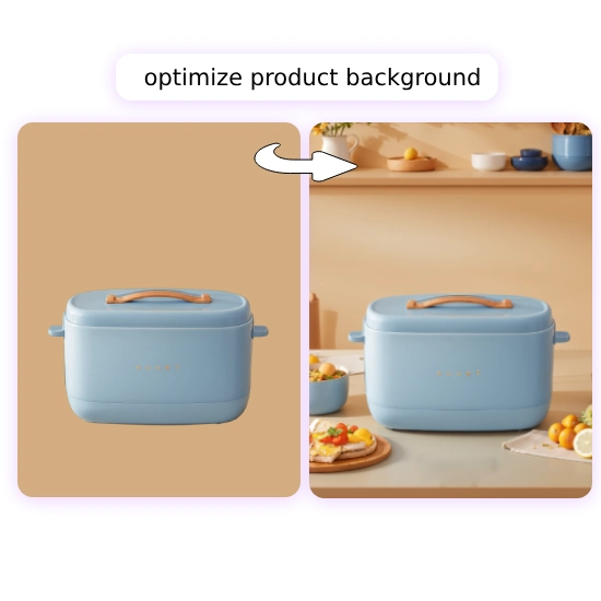 enhance product background
