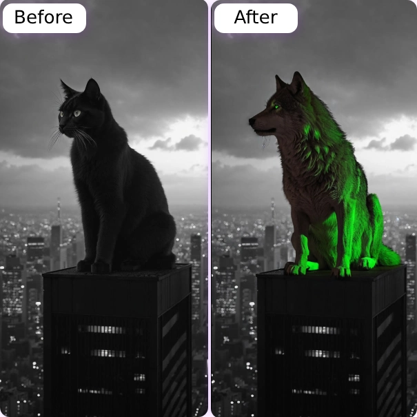 replace objects in photo